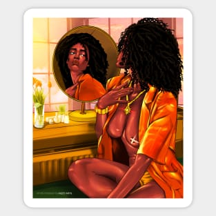 self admiration Sticker